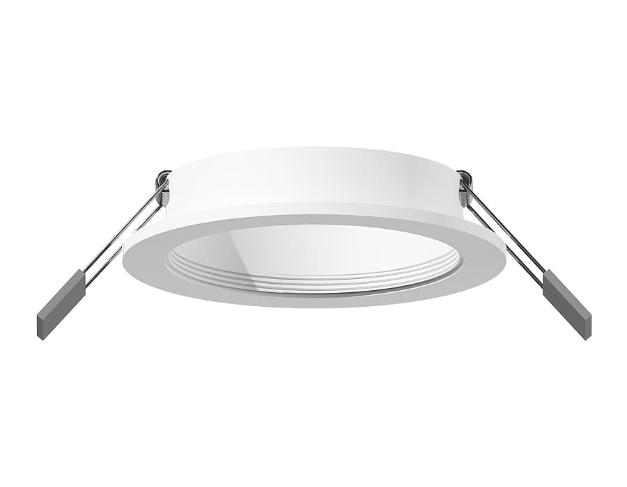 Ambrella Корпус светильника встраиваемый для насадок D70mm C7621 SWH белый песок D92*H25mm MR16 GU5.3 — миниатюра 1