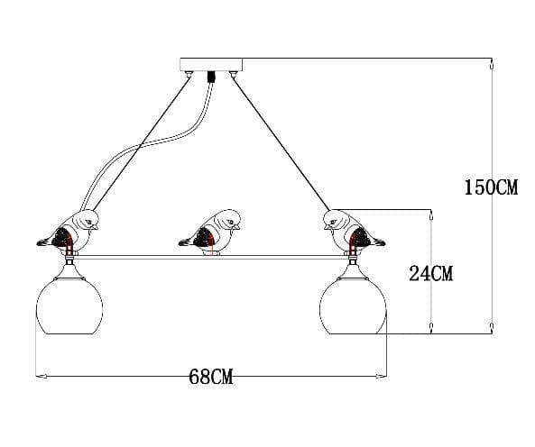 Arte Lamp A2150SP-5WG Люстра подвесная — миниатюра 2