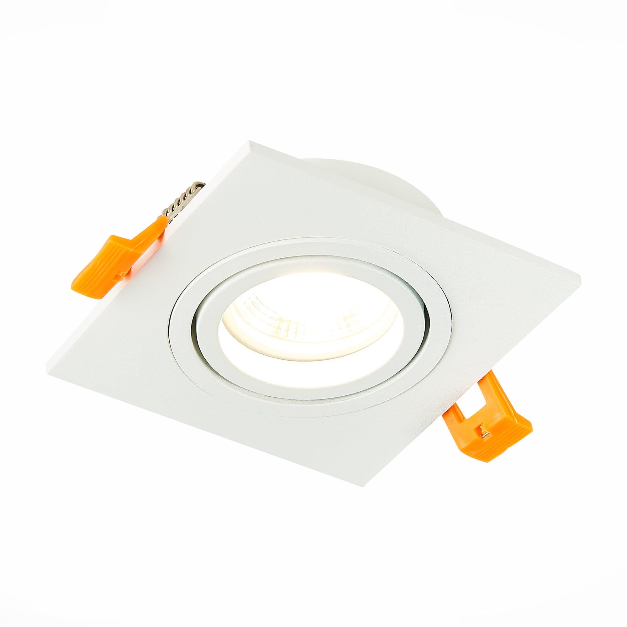 ST LUCE ST251.508.01 Св-к встр. Белый GU10 1*50W IP20 L92xW92xH27 220V Без ламп