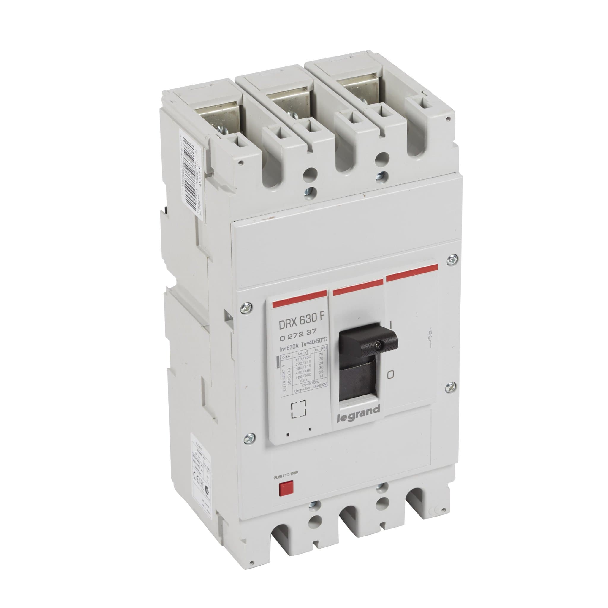 Legrand DRX630 термомагнитный 630A 3П 36кА 027237 — миниатюра 1