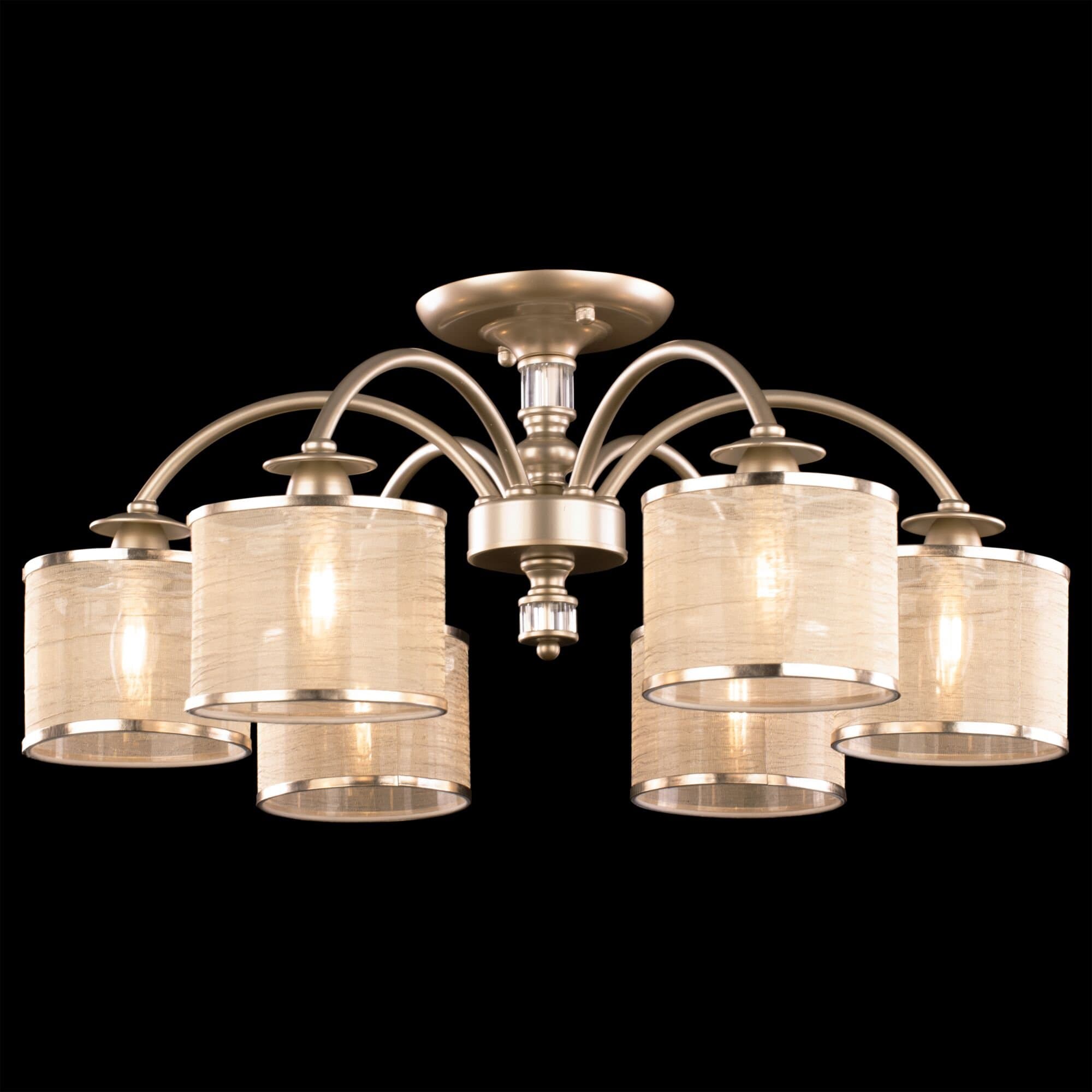 Freya Classic Ksenia Матовое Золото Потолочный светильник E14 40W FR2539CL-06G — миниатюра 3