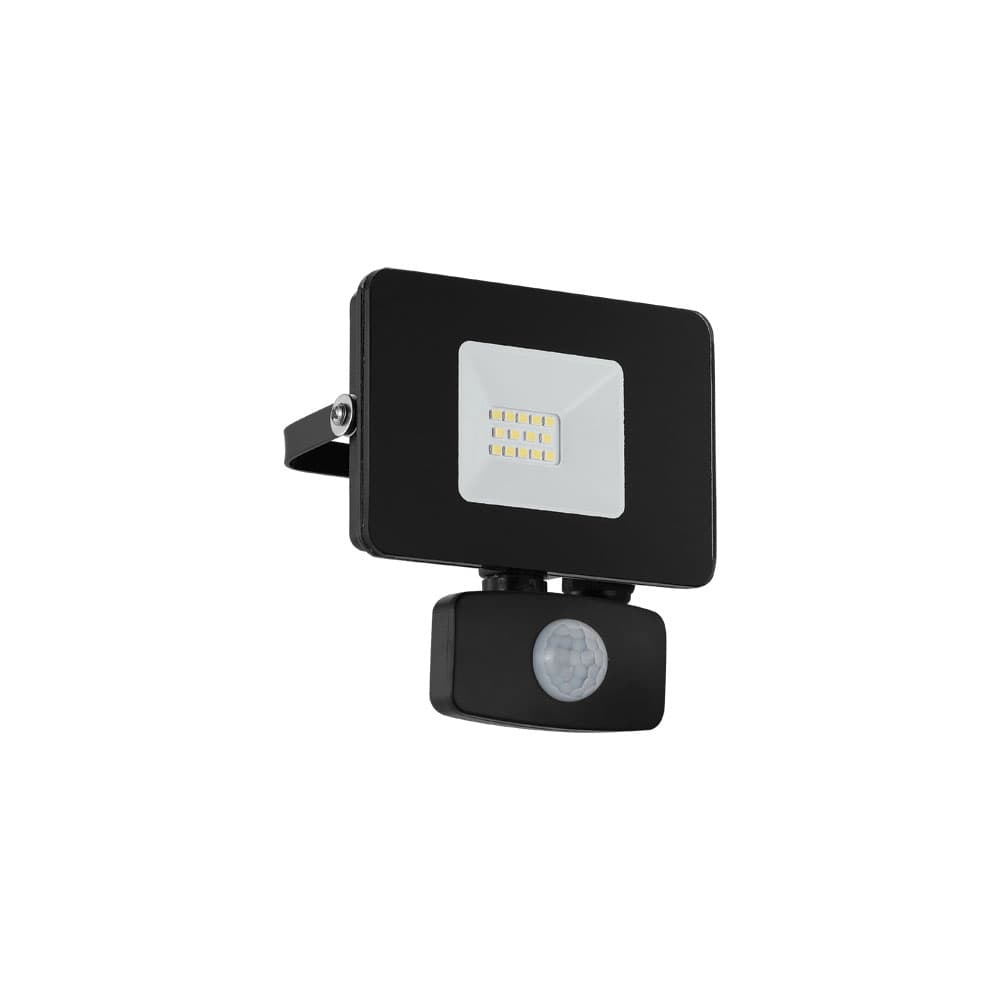 Eglo 97459 Ландшафтный светодный спот FAEDO 3 c датчиком движения, 10W (LED), 900lm, L110, H135, алюм., черный