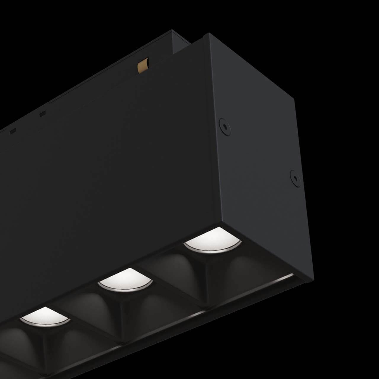 Maytoni Magnetic track system Трековый светильник Черный TR014-2-10W4K-B — миниатюра 9