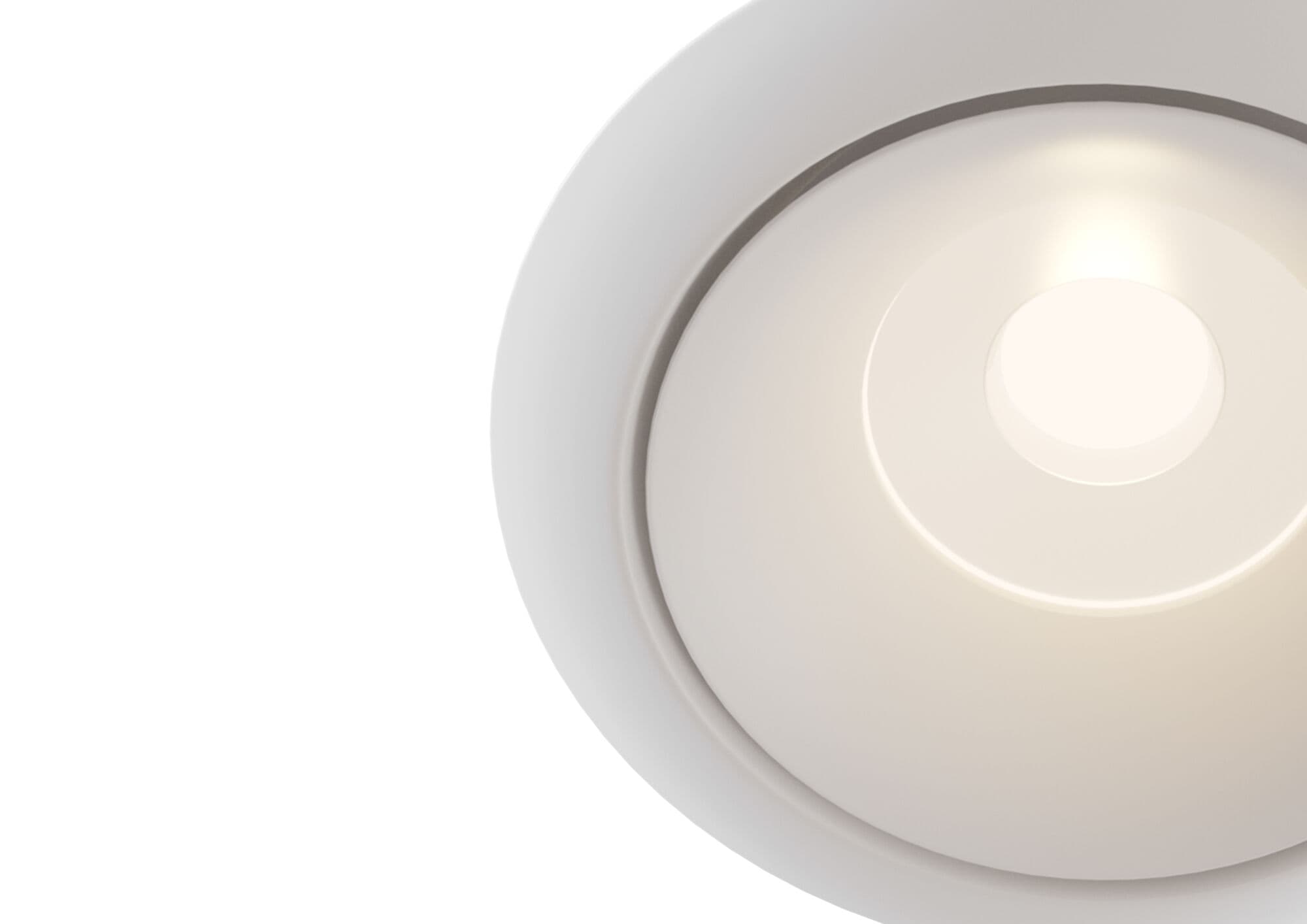 Maytoni Technical Yin Белый Встраиваемый светильник GU10 50W DL030-2-01W — миниатюра 3