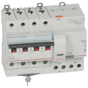 Legrand DX3 Автоматический выключатель дифференциального тока 4P 50А (С) 30MA-AC 7м 411191 — миниатюра 2