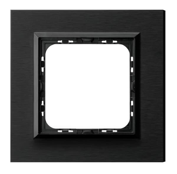 Ospel Sonata Тертый Антрацит Рамка 1-ая R-1RAC/64/25