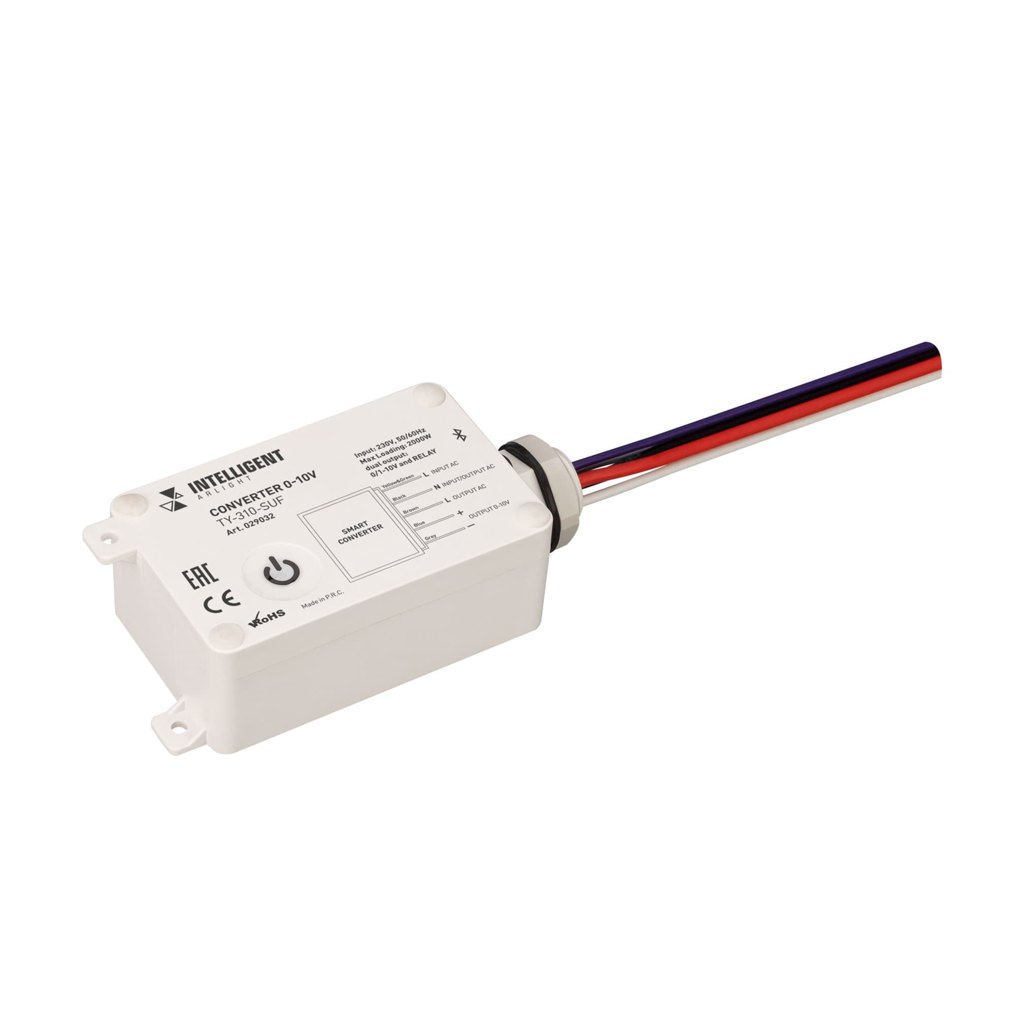 Arlight INTELLIGENT Конвертер 0-10В TY-310-SUF (230V, 10A) (INTELLIGENT -) 029032