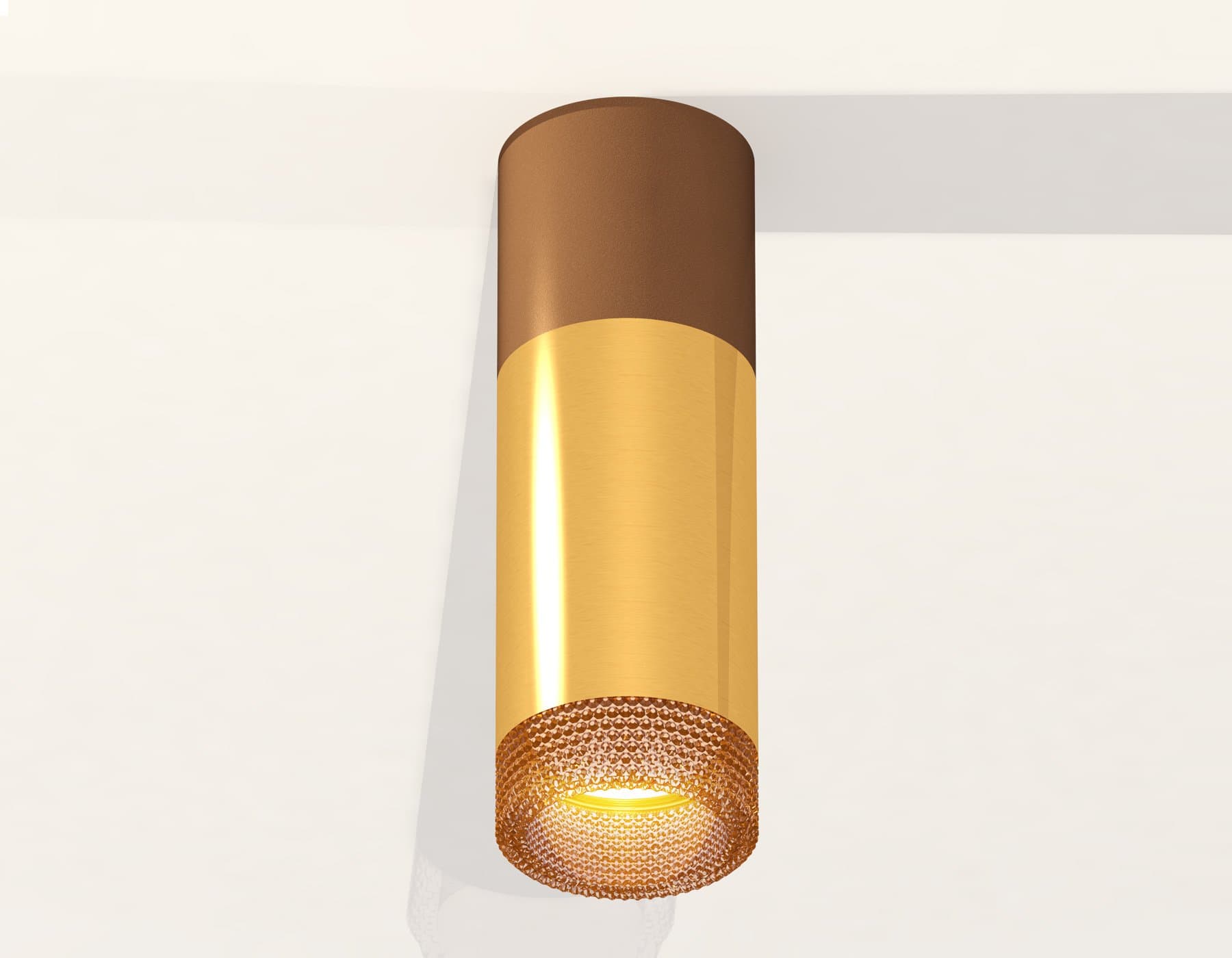 Ambrella Комплект накладного светильника XS6327061 PYG/SCF/CF золото желтое полированное/кофе песок/кофе MR16 GU5.3 (C6304, A2010, C6327, N6154) — миниатюра 3