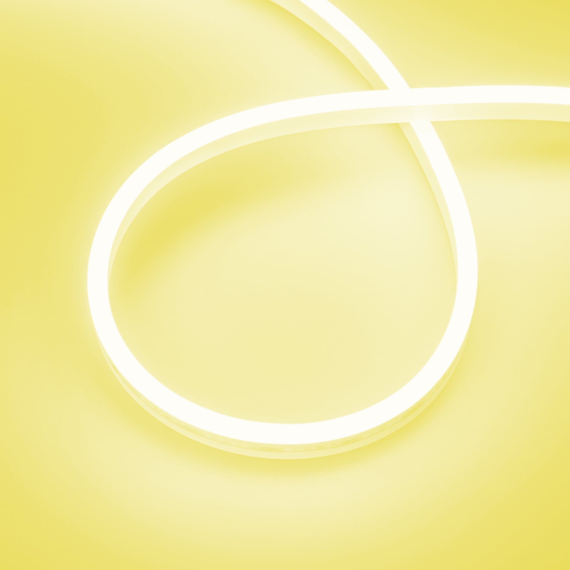 Arlight Лента герметичная AURORA-PS-A120-12x6mm 24V Yellow (10 W/m, IP65, 2835, 5m) (-) 036682