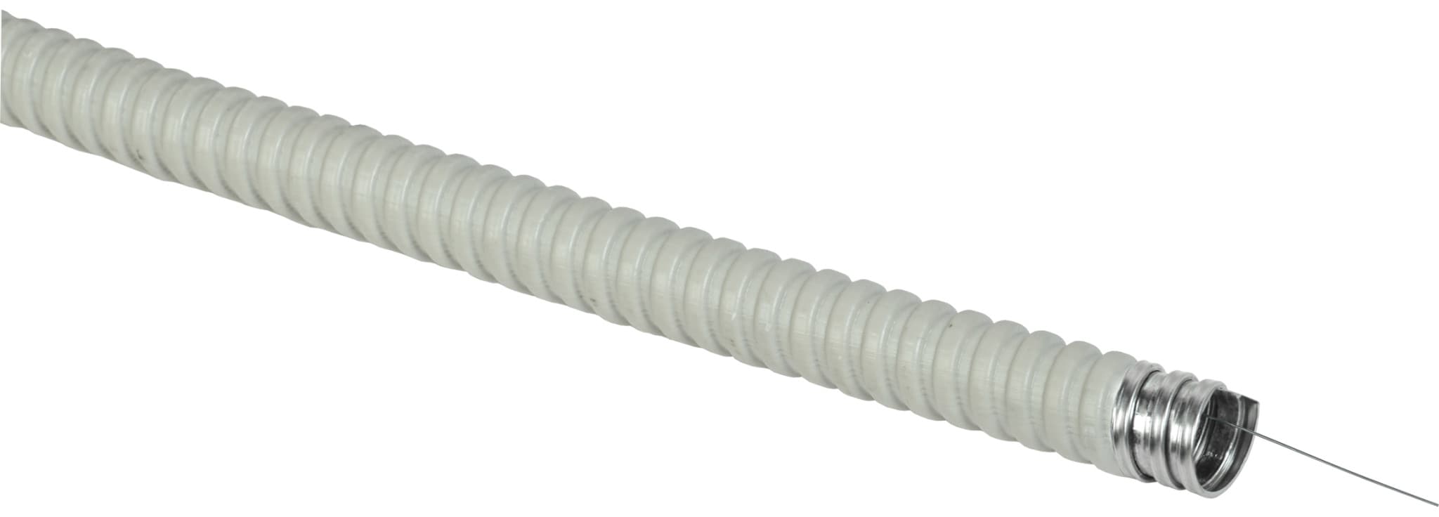 IEK ELASTA Металлорукав Р3-ЦПнг-12 (50м) с протяжкой серый