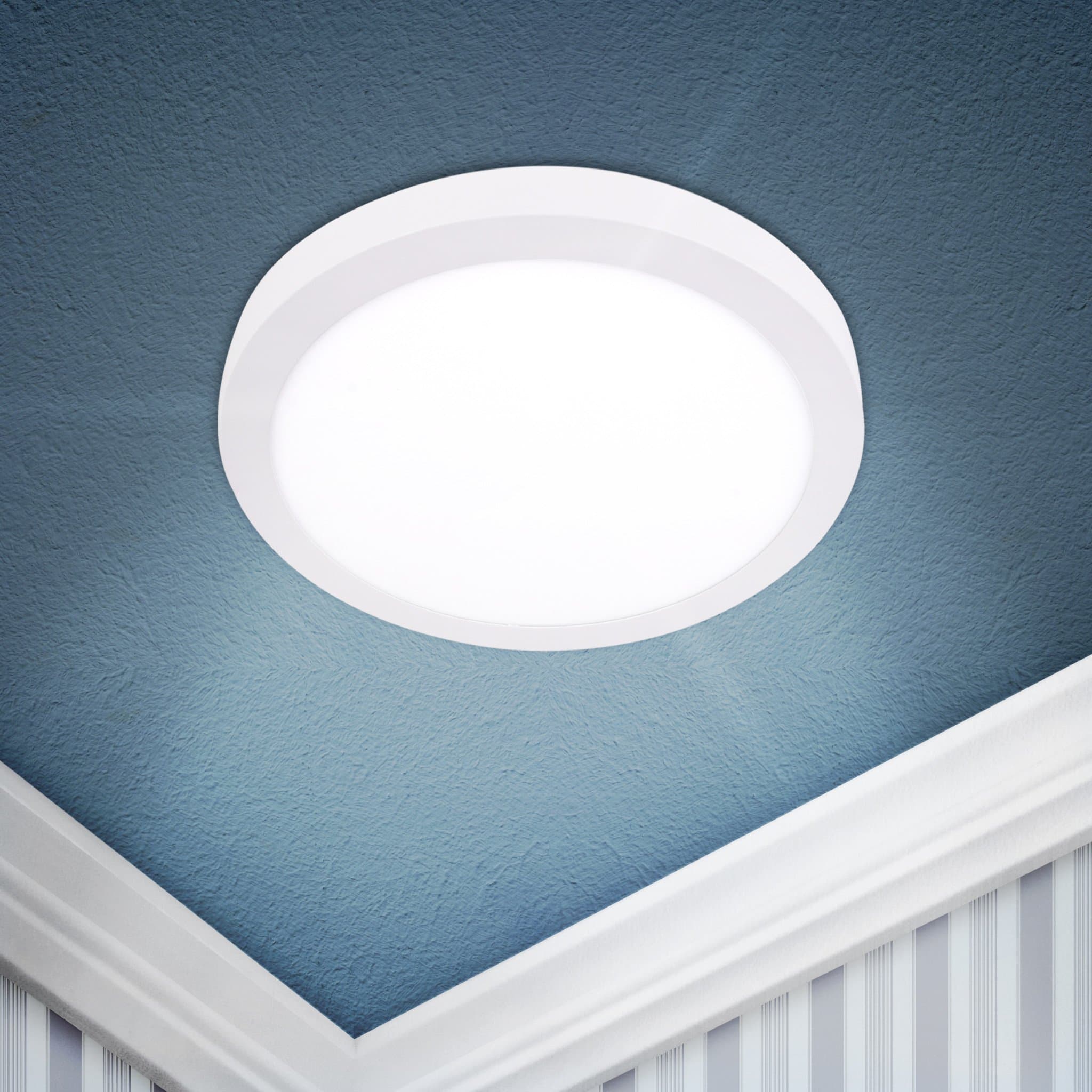 ЭРА Светильник светодиодный LED 8-24-4K круглый накладной LED 24W 220V 4000K, белый Б0050277