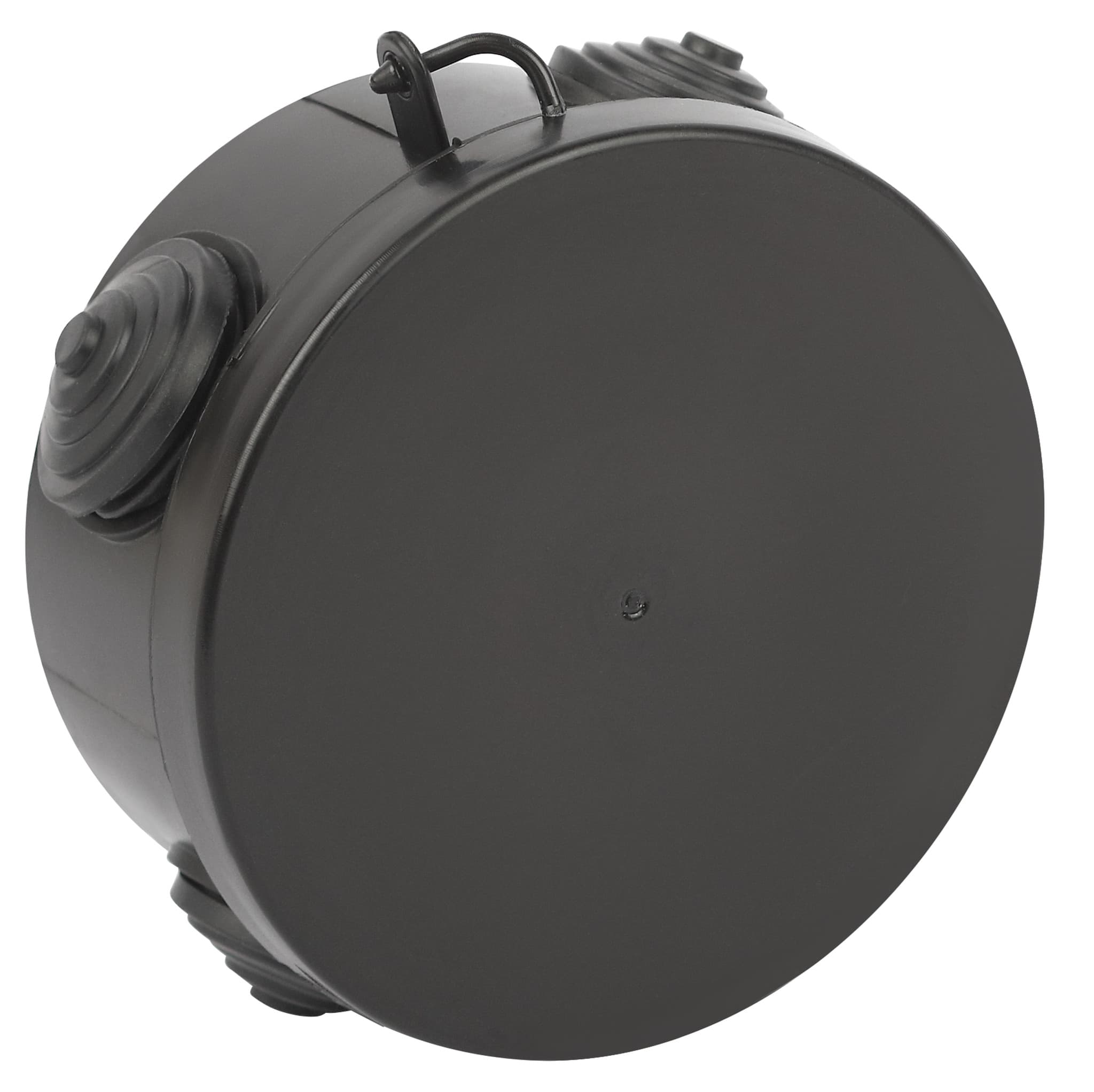 ЭРА Распаячная коробка KOR-85-40-4g-B открытой установки КОР 85х40мм черная с гермовводами 4 входа IP54