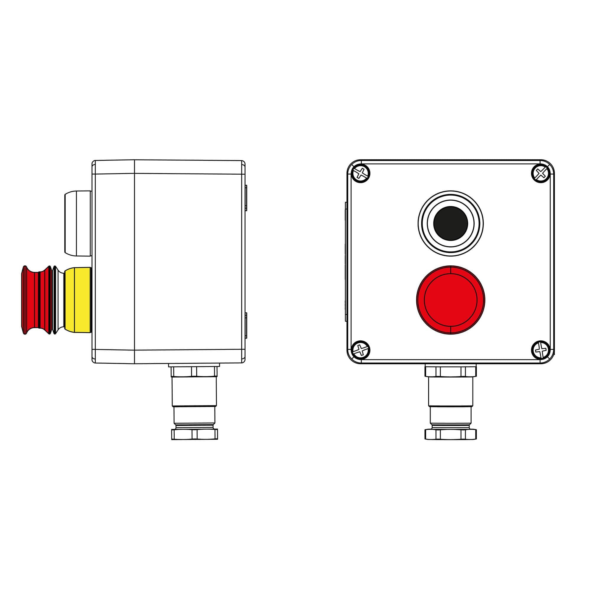 DKC CPE-P-03-(1xP1B(11)-1xP6E(11))-1xKH2MHK(C)1Ex d e IIC Т5 Gb / Ex tb IIIC T95°C Db IP66 / КЗ