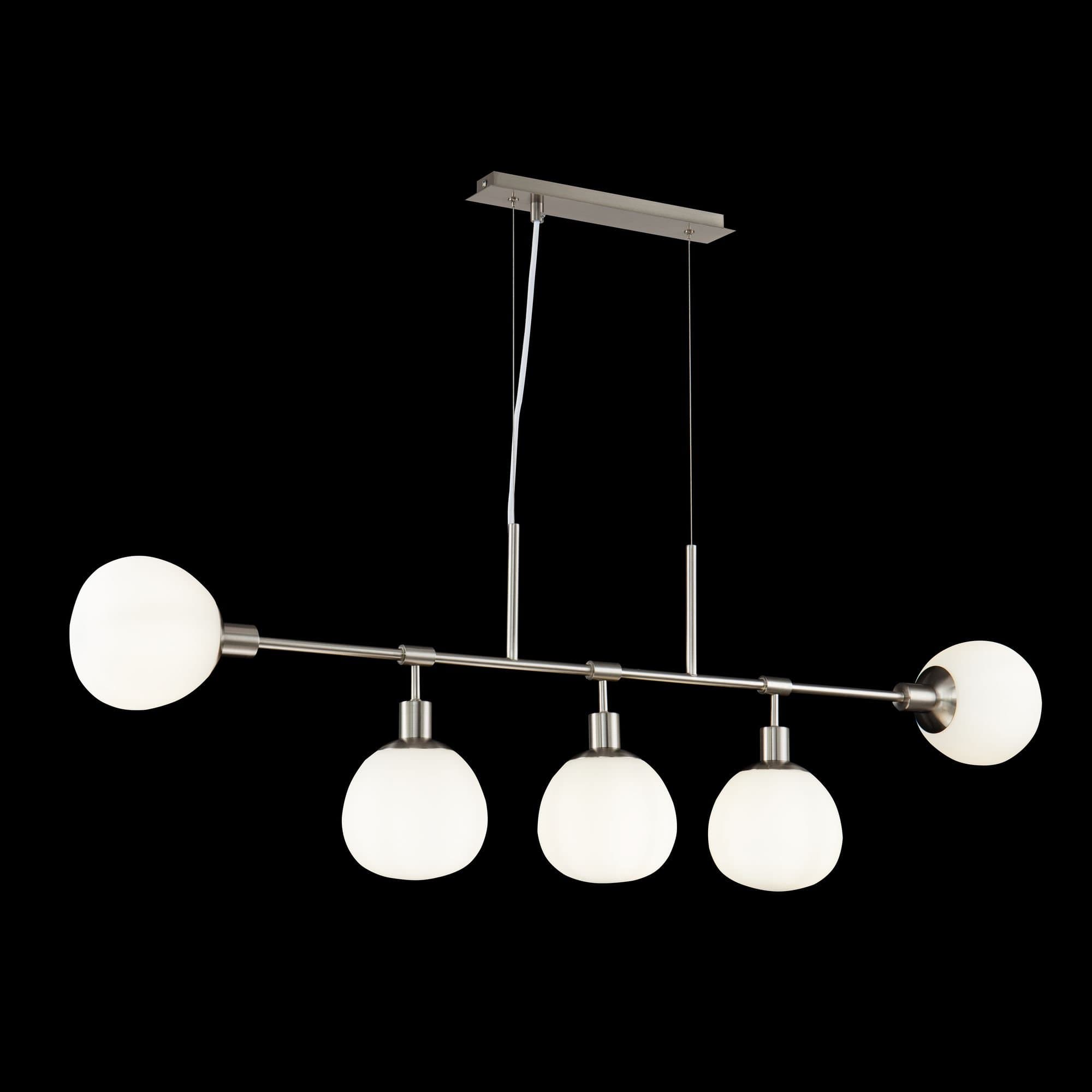 Maytoni Modern Erich Никель Подвесной светильник E14 40W MOD221-PL-05-N — миниатюра 2