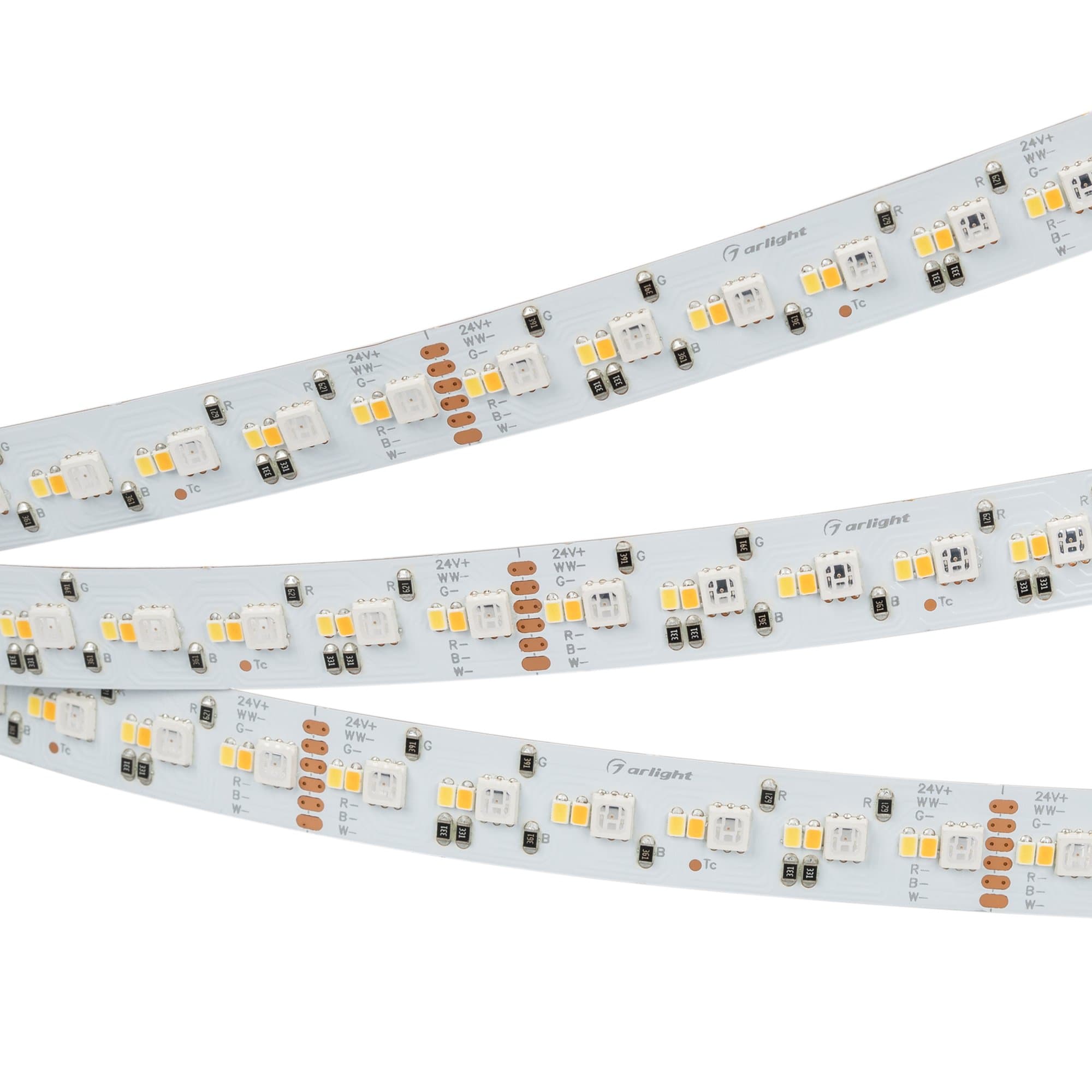 Arlight Светодиодная лента RT-GM288-12mm 24V RGBW-MIX (19.2 W/m, IP20, 3838/2216, 5m) (Открытый) 028258(2)