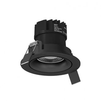Technolight Твист 85 220В 6Вт лм 3000К 93+ 50° TRIAC RAL 9005 черный 60561-3K-02-BK