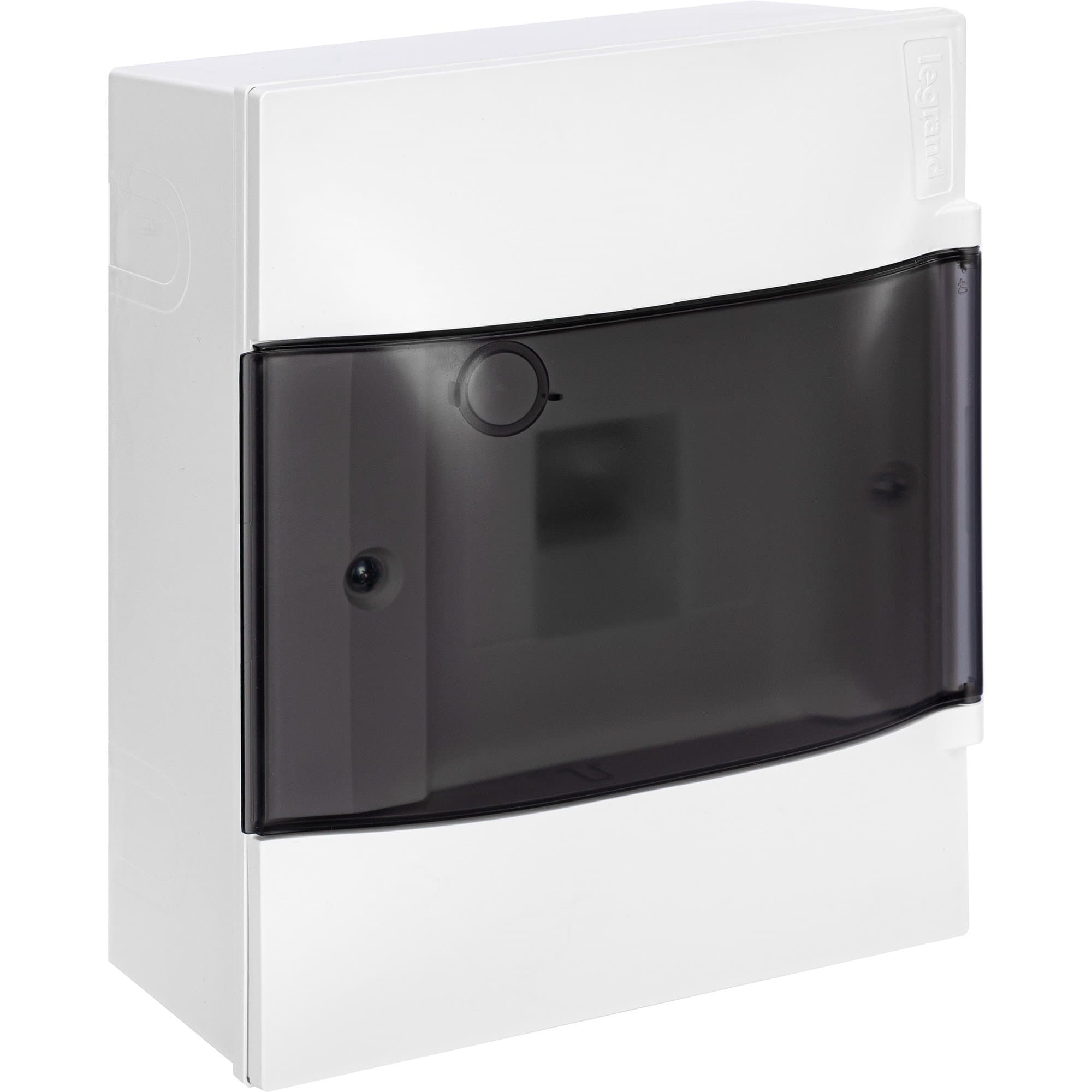 Legrand Practibox S Пластиковый щиток Навесной 1X4 Дымчатая дверь 134614 — миниатюра 6