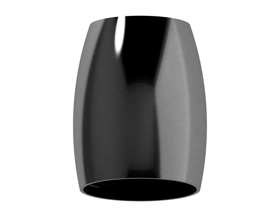 Ambrella Корпус светильника накладной для насадок D60/70mm C1123 DCH черный хром D70*60*H100mm MR16 GU5.3