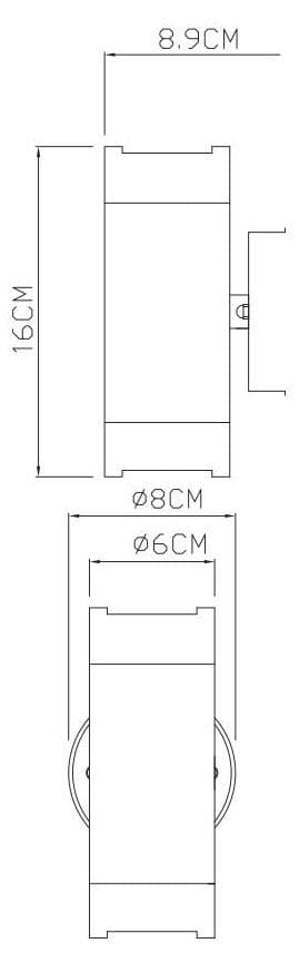 Arte Lamp A3503AL-2WH Уличные настенные светильники — миниатюра 4
