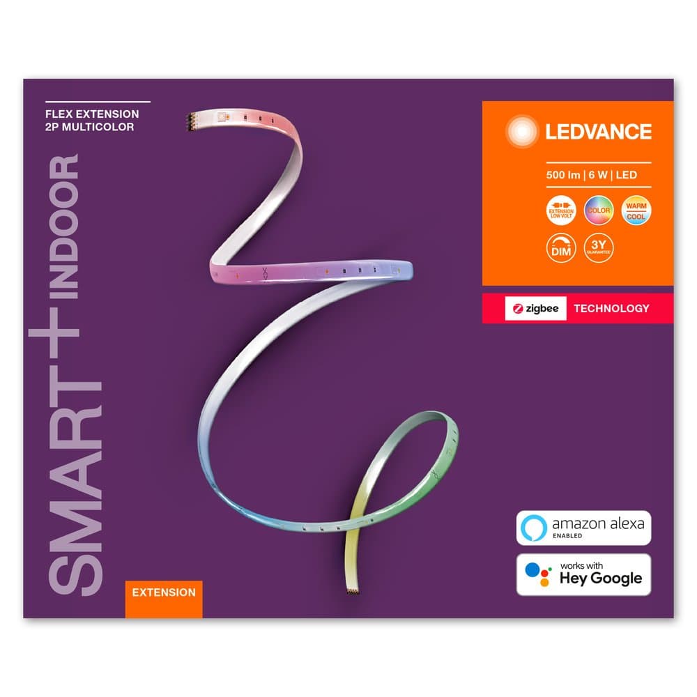 Ledvance SMART ZB FLEX 2P RGBW EXT 4X1 4058075208612 — миниатюра 2