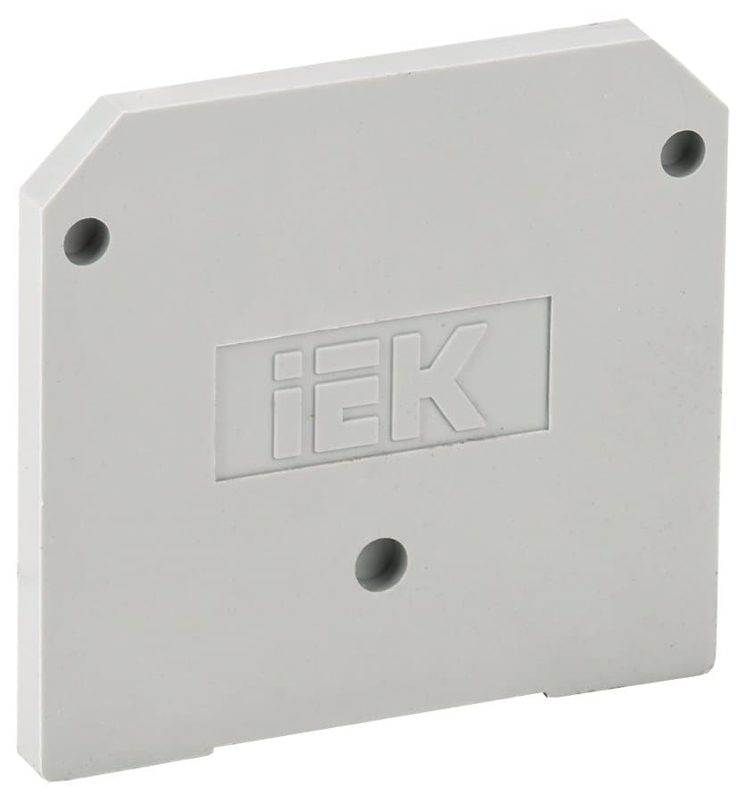 IEK Заглушка для ЗНИ-35мм2 (JXB125A) серый