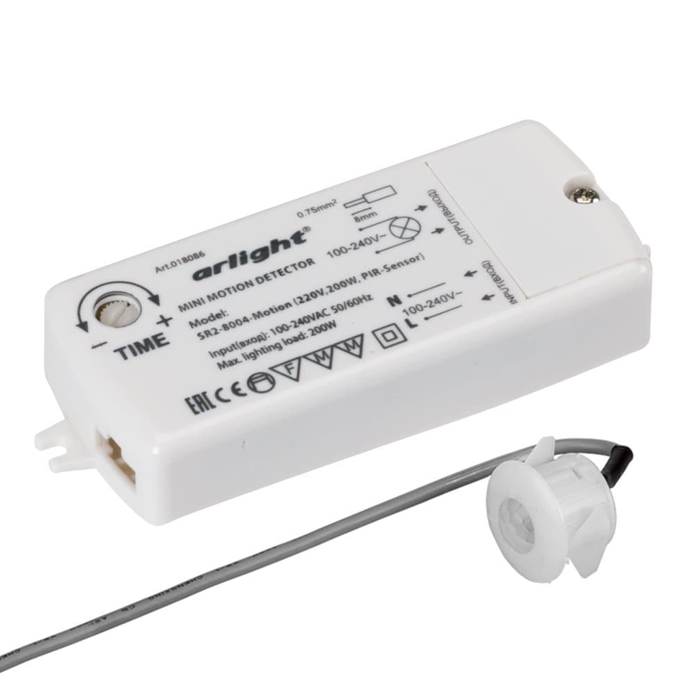 Arlight Датчик SR2-Motion (220V, 500W, PIR-Sensor) (-) 020223