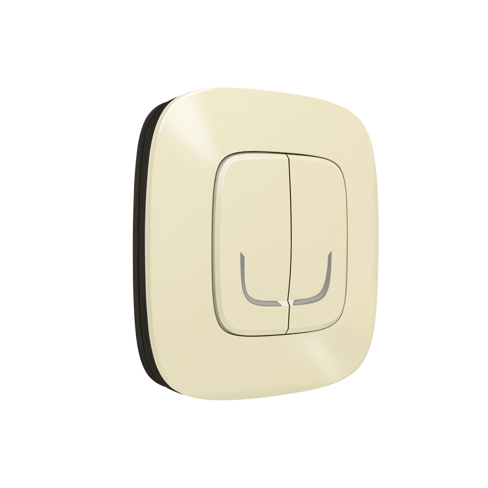 Legrand NETATMO Valena ALLURE Сл.кость Выключатель 2-клавишный беспроводной 752687 — миниатюра 2