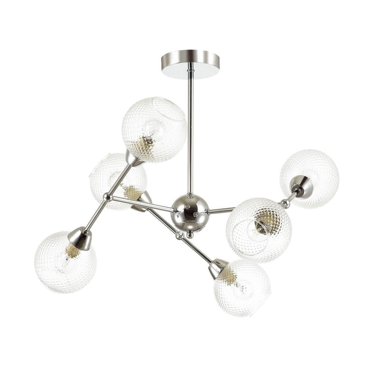 Lumion 4438/6C LN20 049 хром, стекло Люстра потолочная E14 6*40W 220V EVERLY — миниатюра 2