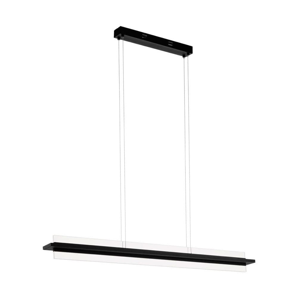 Eglo 98495 Светодиодный подвес SPADAFORA диммир, 18W(LED), L1160, B80, H1100, алюминий, сталь, черный/пластик