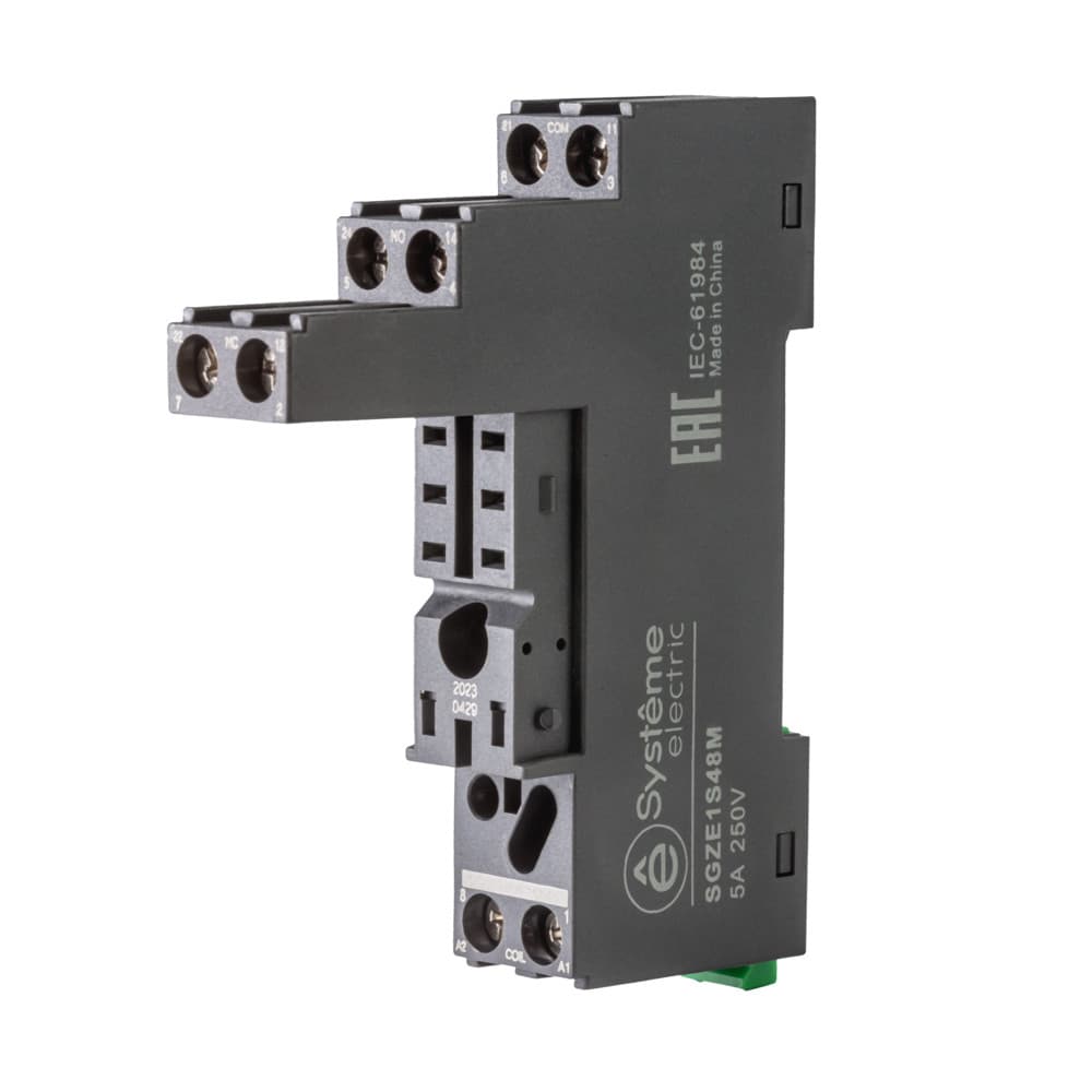 Systeme Electric Розетка для реле 2СО скоба separate
