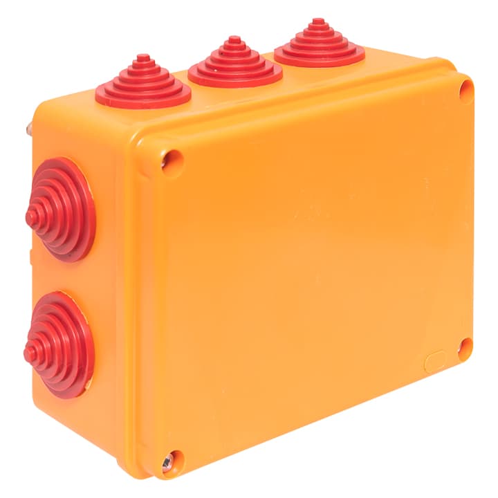 EKF Коробка огнестойкая 190х140х70мм IP55, 5 двойных клеммников 1,5-10 мм2