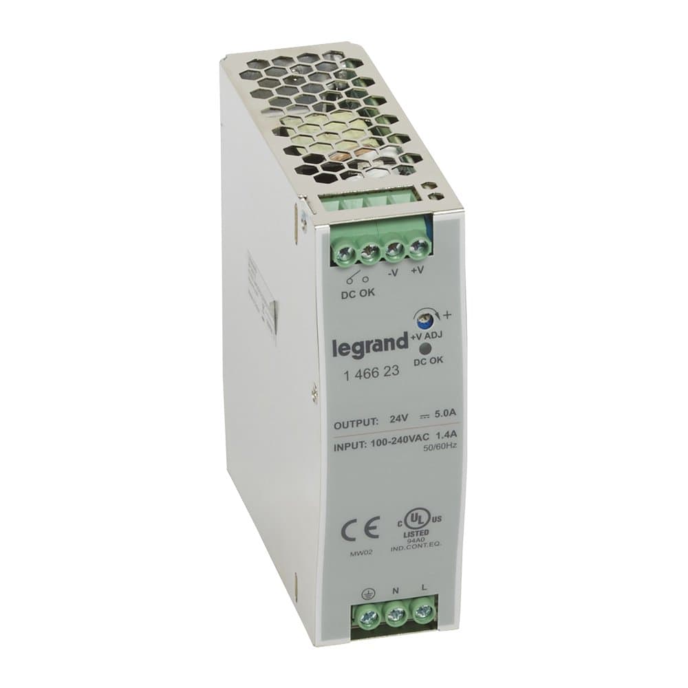 Legrand 1-фазный Импульсный источник питания 24В 120Вт 5A 146623