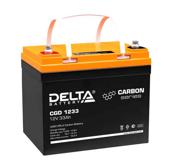 Delta Аккумулятор CGD 1233 (12V/33Ah)