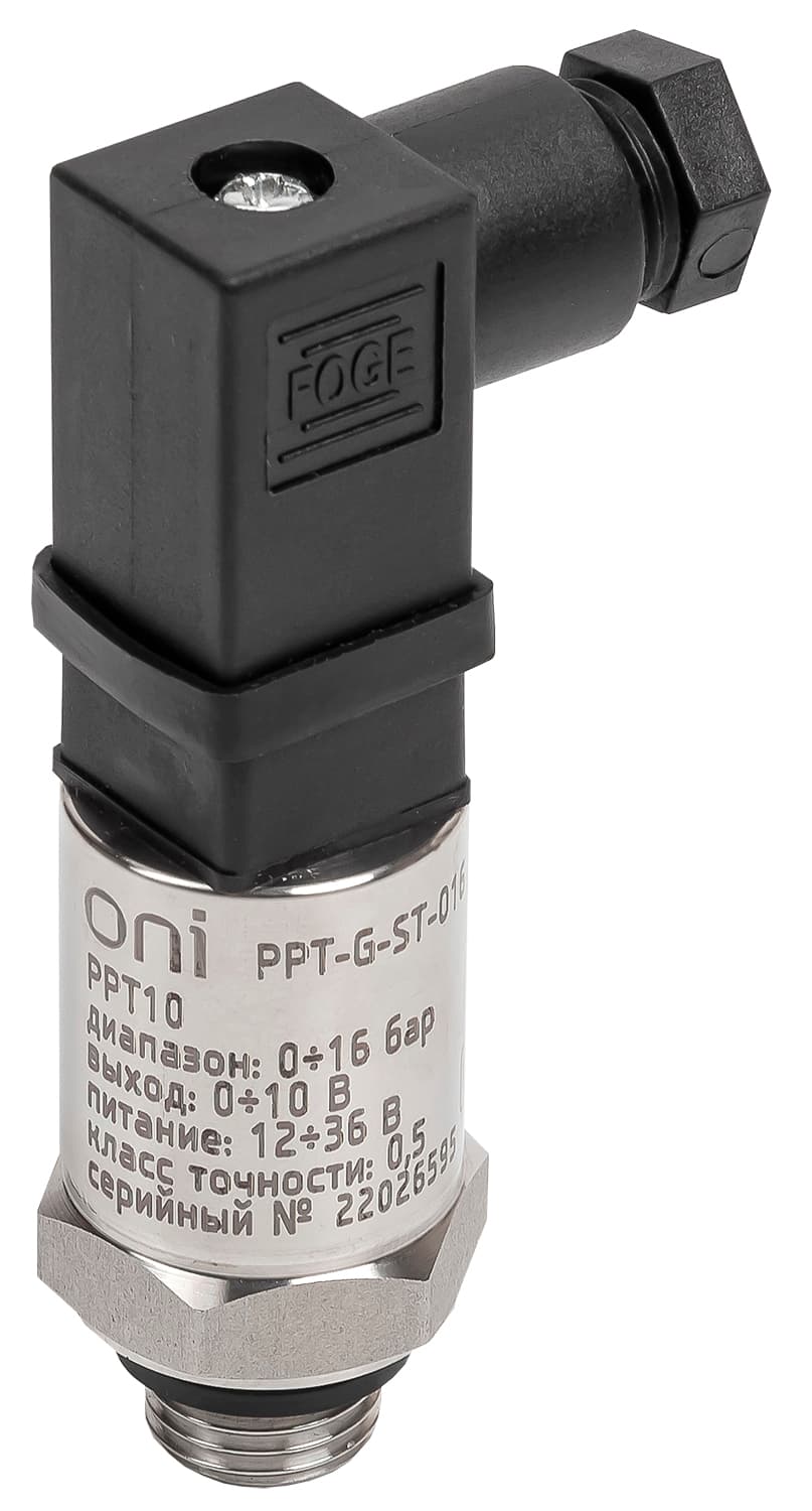 IEK Преобр. давл. PPT10 0,5% 0-16Бар  0-10В G1/4 Mini 4-pin