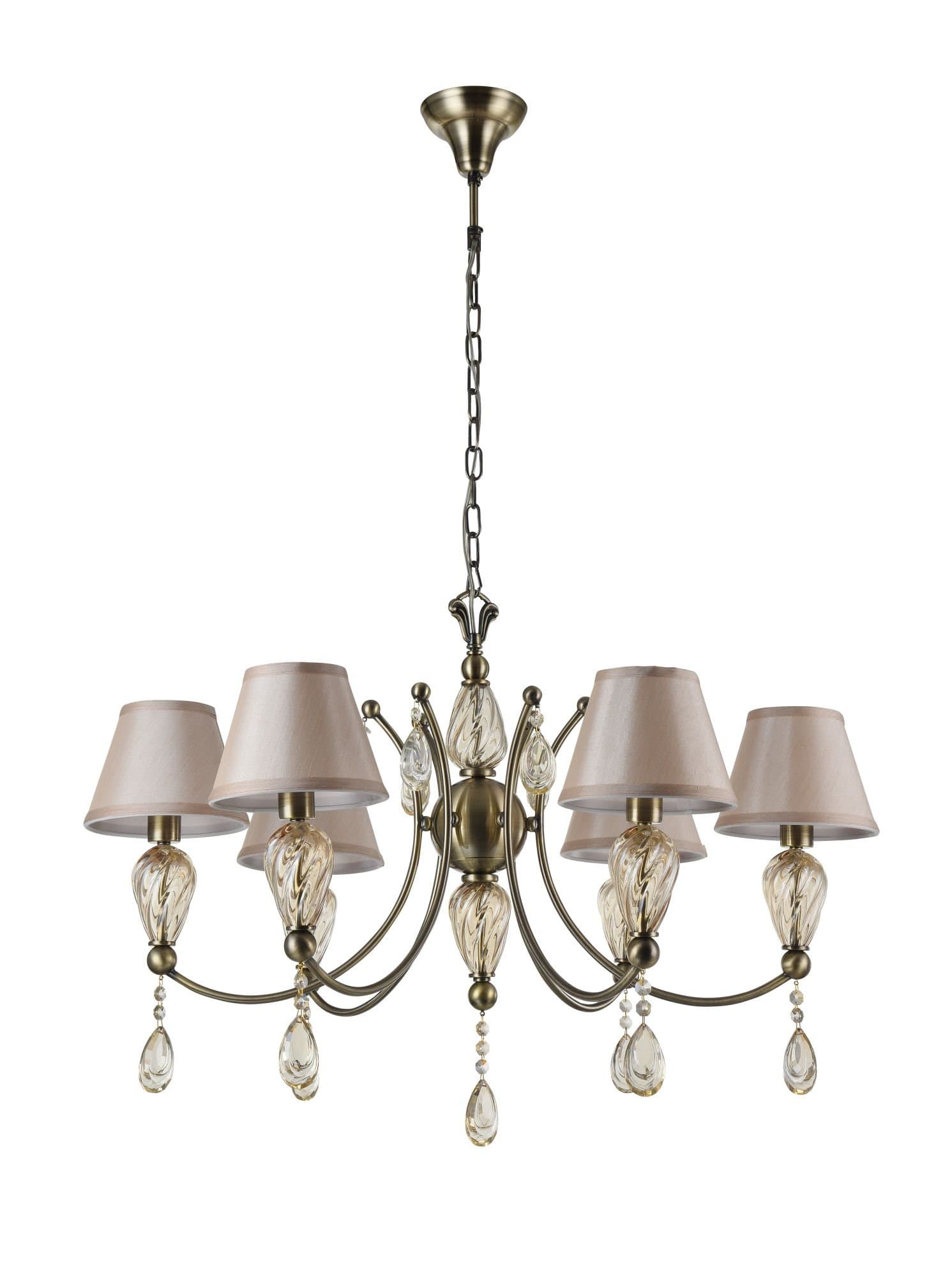 Maytoni Royal Classic Murano Бронза Люстра 6xE14 40W RC855-PL-06-R — миниатюра 7