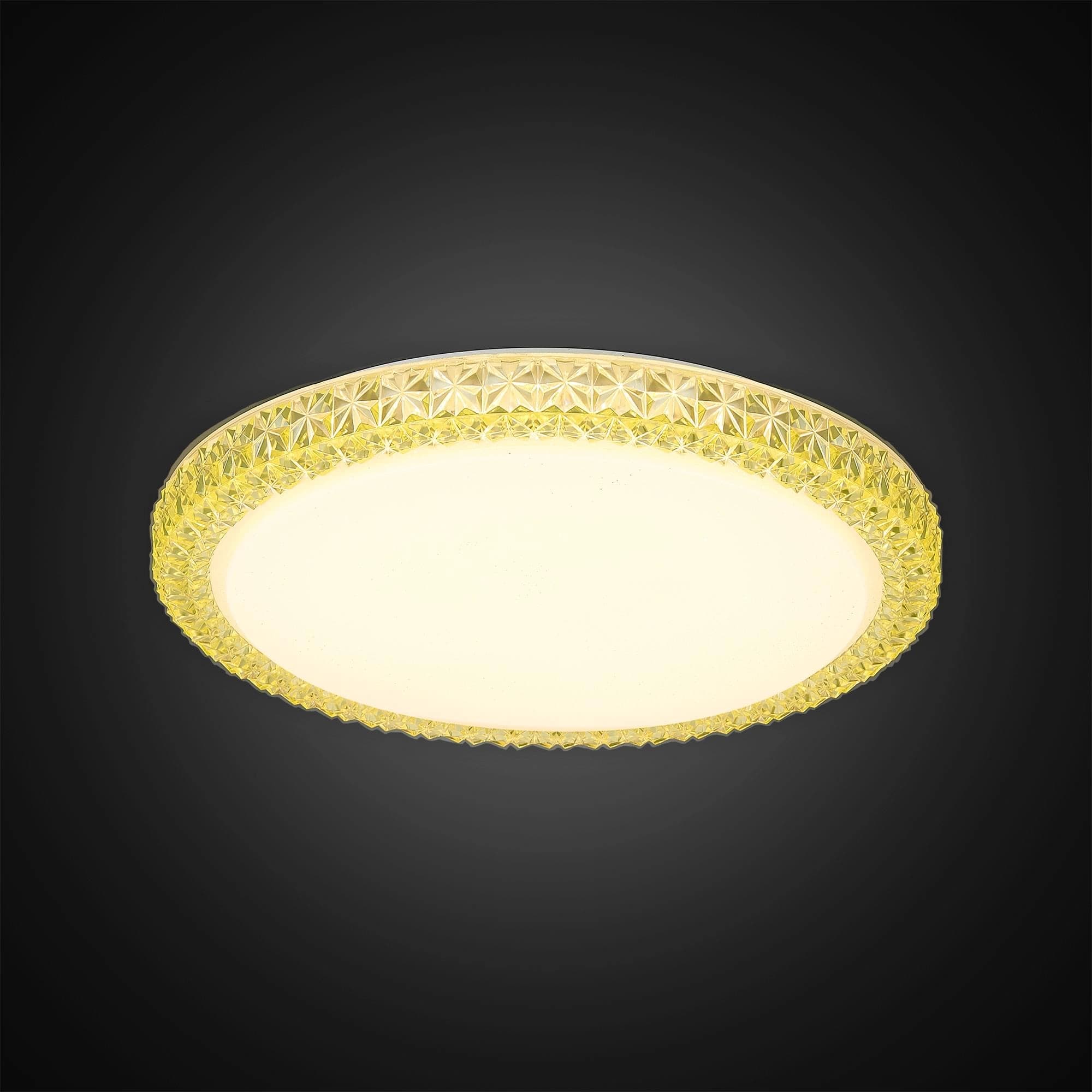 Citilux CL715R362 Kристалино Слим Желтый Светильник Наст-Потол — миниатюра 3