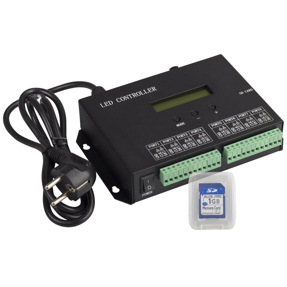 Arlight Контроллер HX-803SA DMX (8192 pix, 220V, SD-карта) (-) 019859