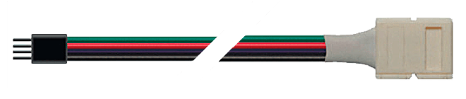 Jazzway Коннектор PLSC-10x4/15/4pin (5050 RGB) уп 5 шт .1017161
