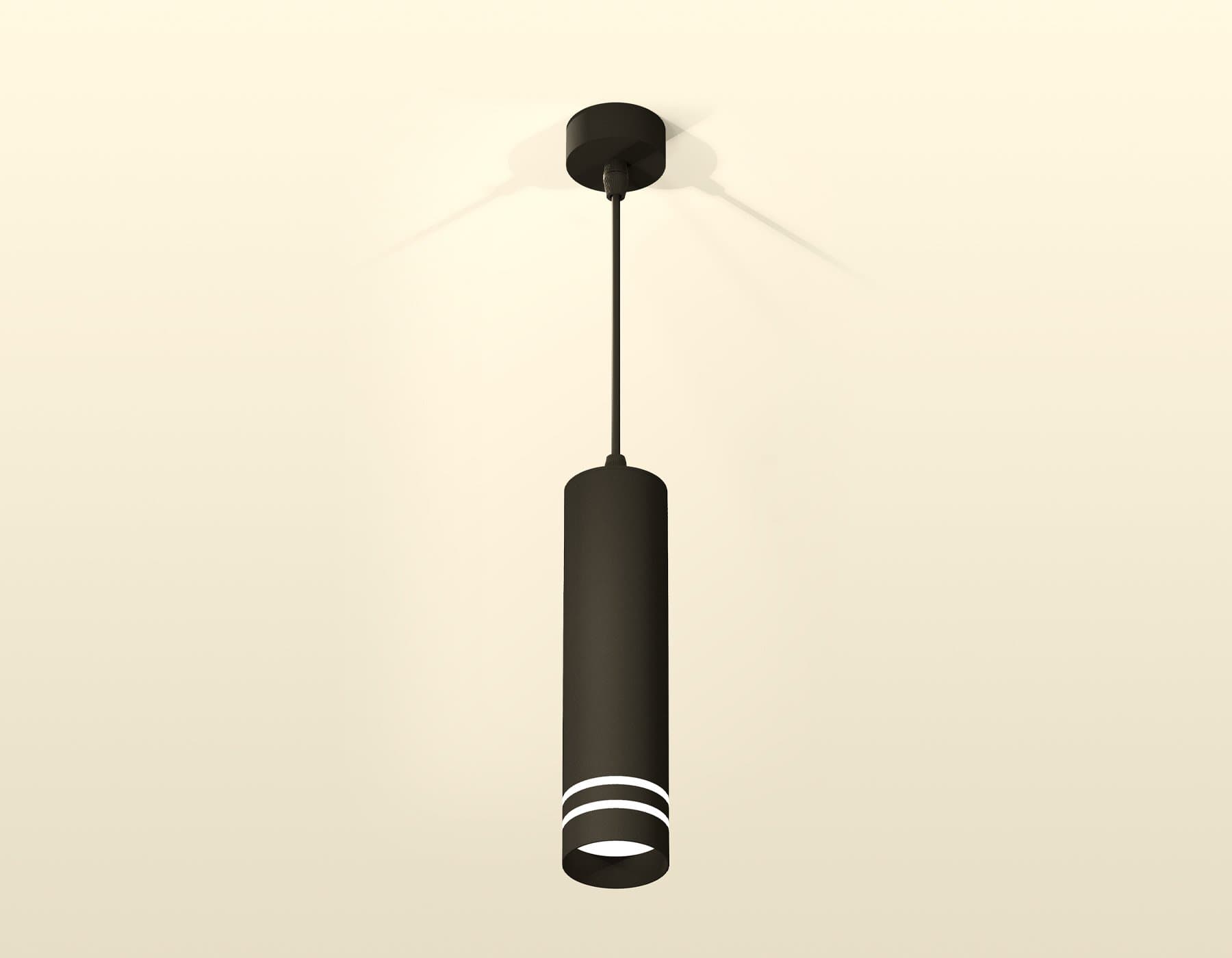 Ambrella Комплект подвесного светильника с акрилом XP6356003 SBK/FR черный песок/белый матовый MR16 GU5.3 (A2302, C6356, N6236) — миниатюра 3