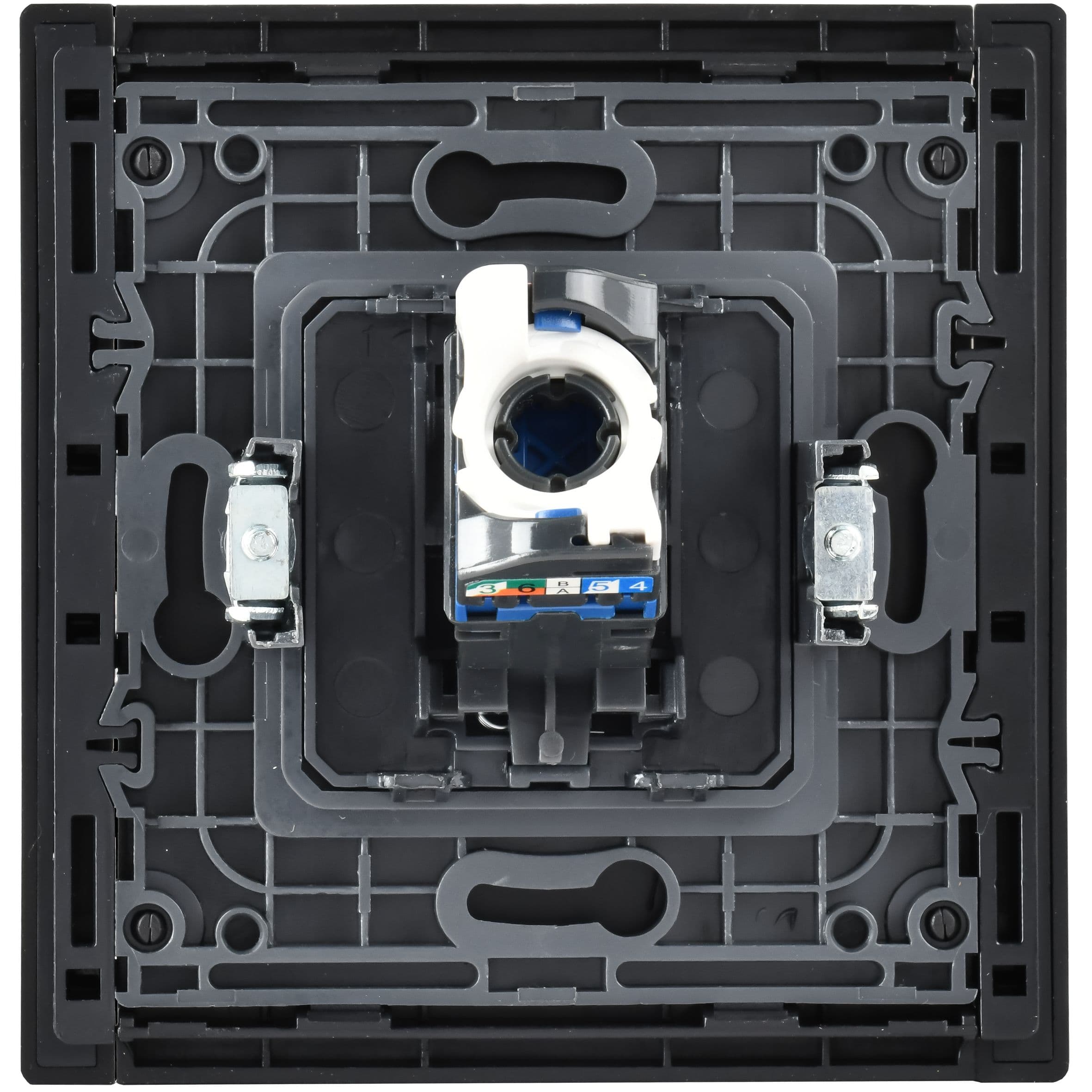 IEK FORTE&PIANO Металл Шампань Розетка комп. RJ45 кат.6 FP631M — миниатюра 3
