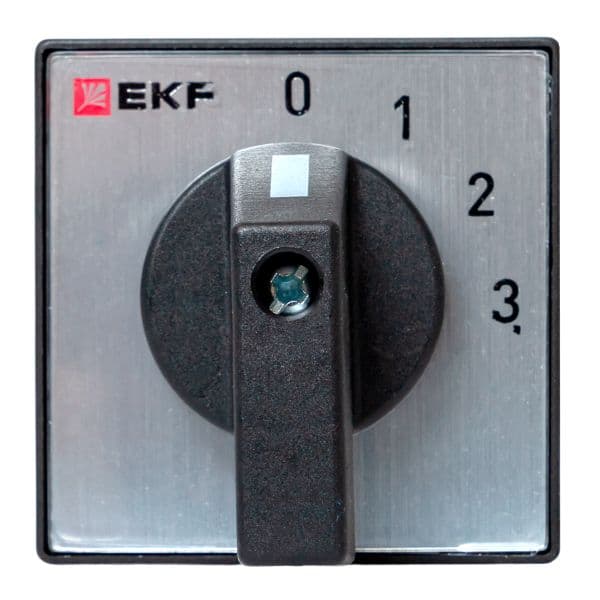 EKF Переключатель кулачковый ПК-1-101 10А 1P «0-1-2-3» IP65 — миниатюра 2