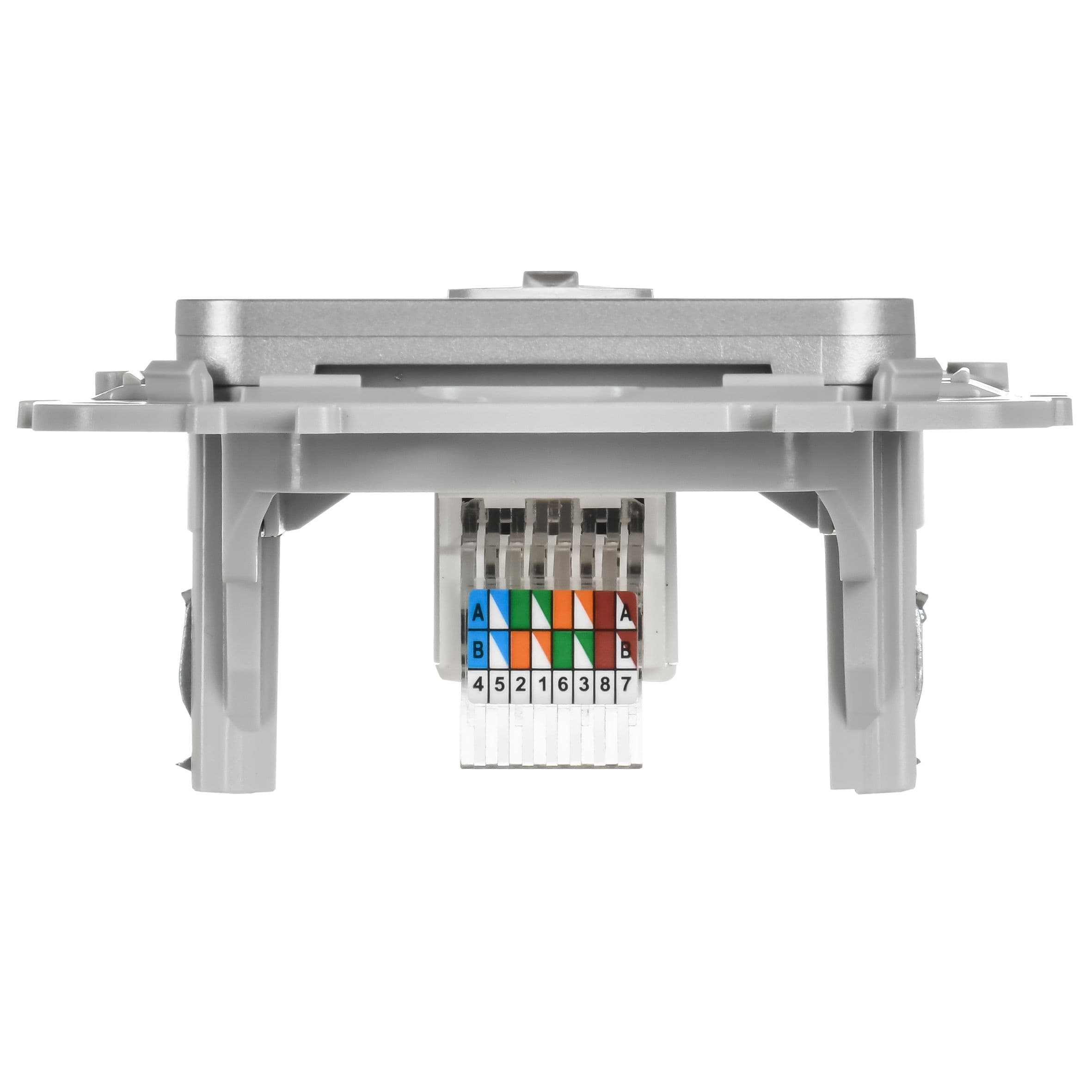 IEK FLITE Алюминий Розетка компьютерная RJ45 категория 5Е UTP — миниатюра 4