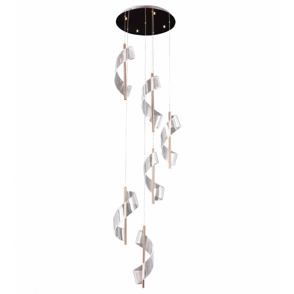 Kink Light 08042-6A,33 Подвес Илина золото d60 h200 Led 84W (3000K)