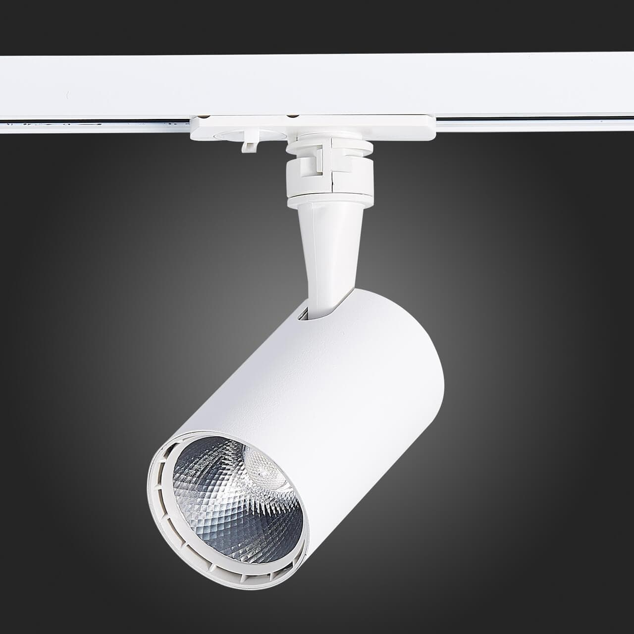 ST Luce CAMI Мататовый белый ST351.546.10.36 Светильникк трековый LED 1*10W 4000K 900Lm Ra≥80 36° IP20 L98xW59xH154 100-240V — миниатюра 2