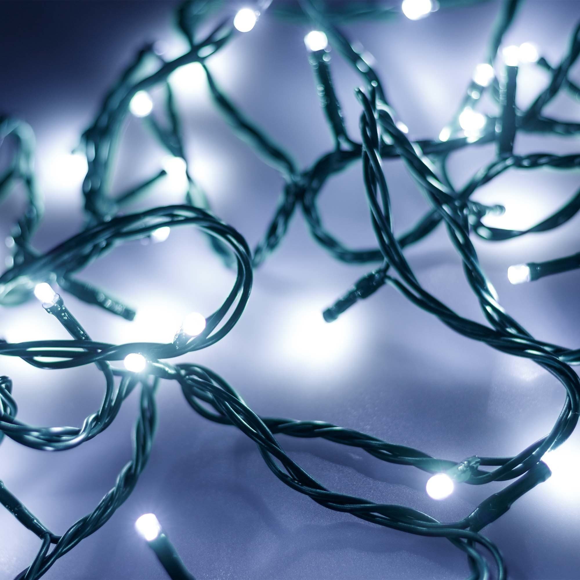 Arlight Светодиодная гирлянда ARD-STRING-HOME-5000-GREEN-50LED-STD WHITE (230V, 3.5W) (Ardecoled, IP20) 025766 — миниатюра 1