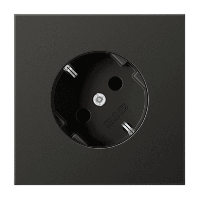 JUNG SCHUKO®-розетка, антрацит AL2520-45AN