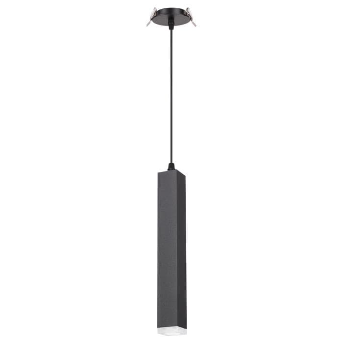 Novotech 357897 NT19 113 черный Встраиваемый светильник IP20 LED 3000K 12W 160-265V MODO
