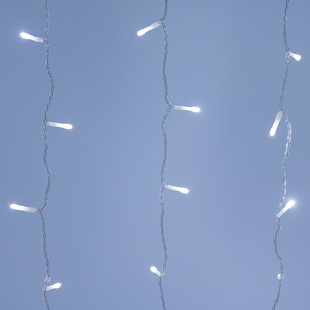 Arlight Светодиодная гирлянда ARD-CURTAIN-HOME-1000x1500-CLEAR-96LED White (230V, 6W) (Ardecoled, IP20) 024825 — миниатюра 4