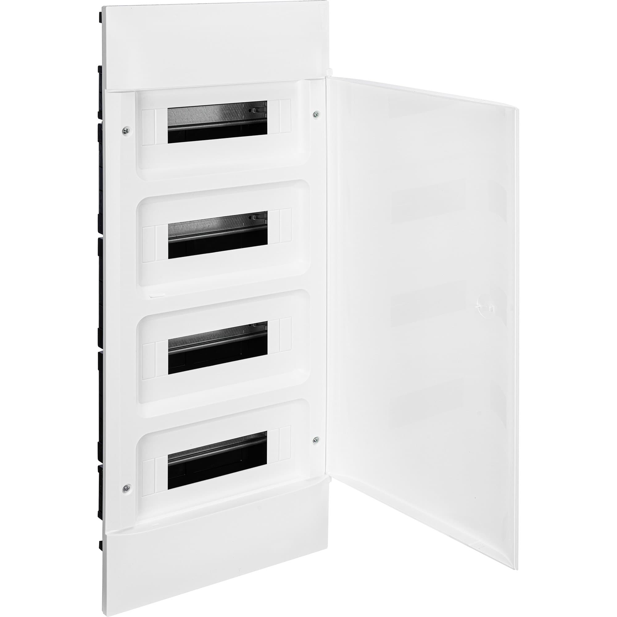 Legrand Practibox S Пластиковый щиток Встраиваемый 4X12 Белая дверь 135544 — миниатюра 2