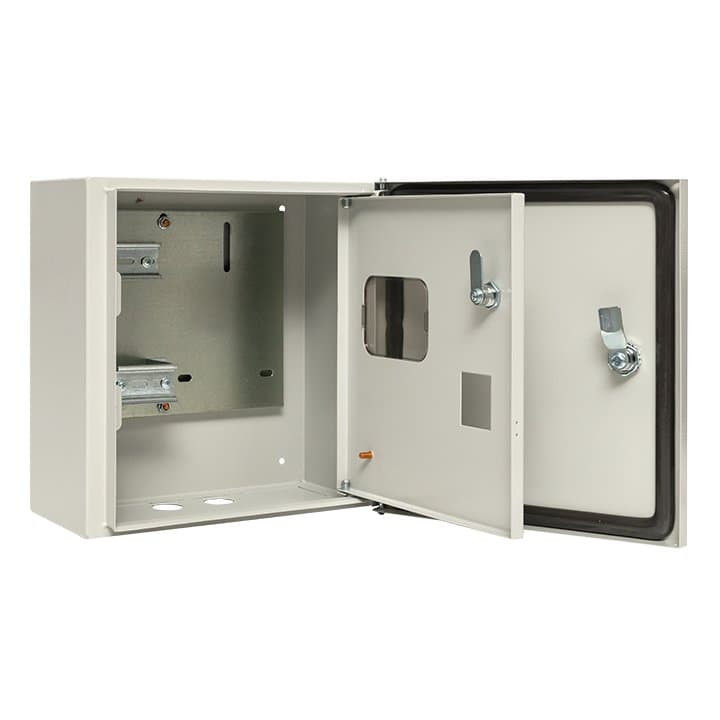 EKF Basic Щит учетный ЩУ-1/1-1 двухдверный (310х300х160) IP54 — миниатюра 3
